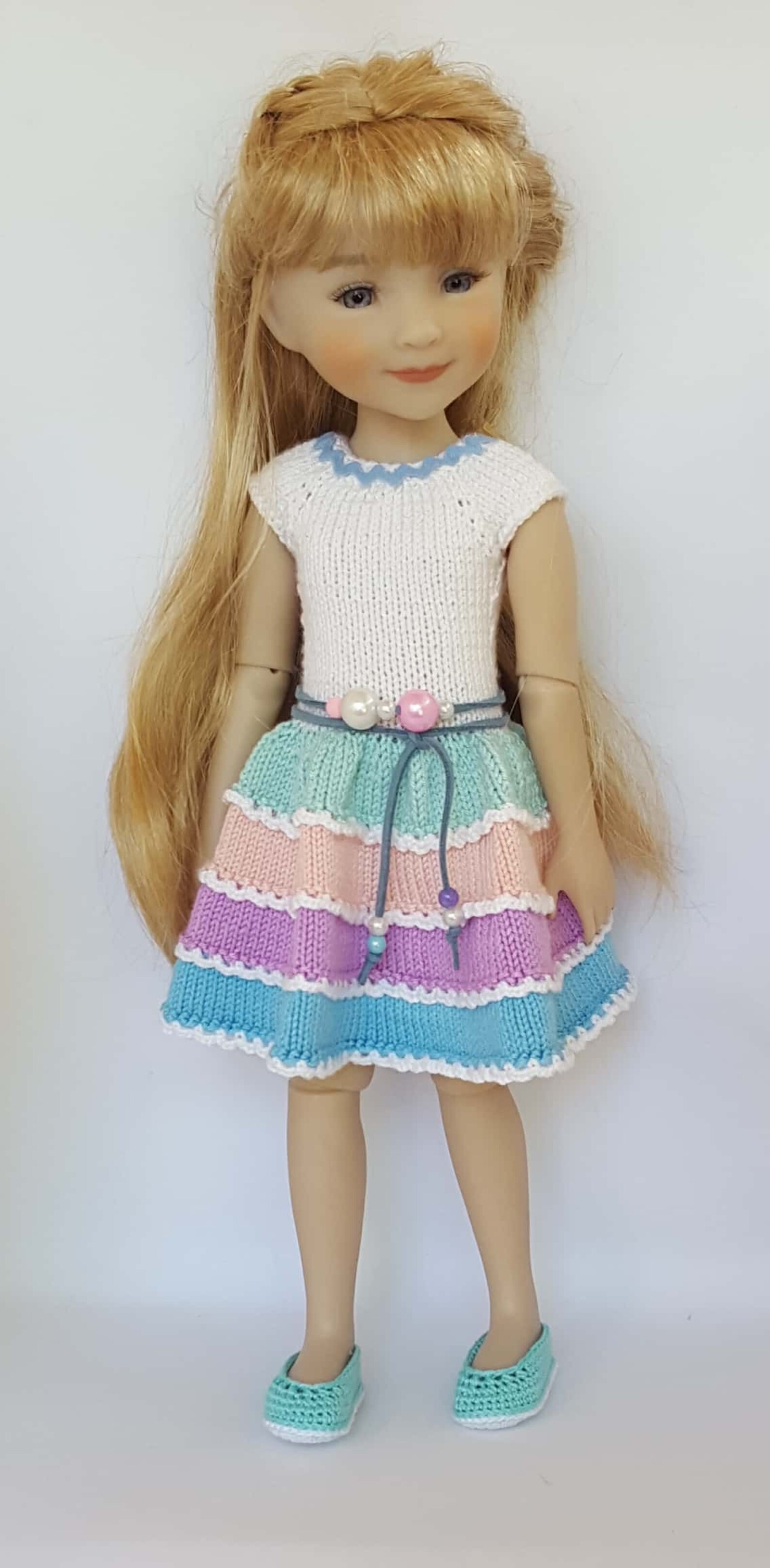 Ruby Red Fashion Friends 14.5 Inch Doll Outfit Dress Hat and Etsy Canada