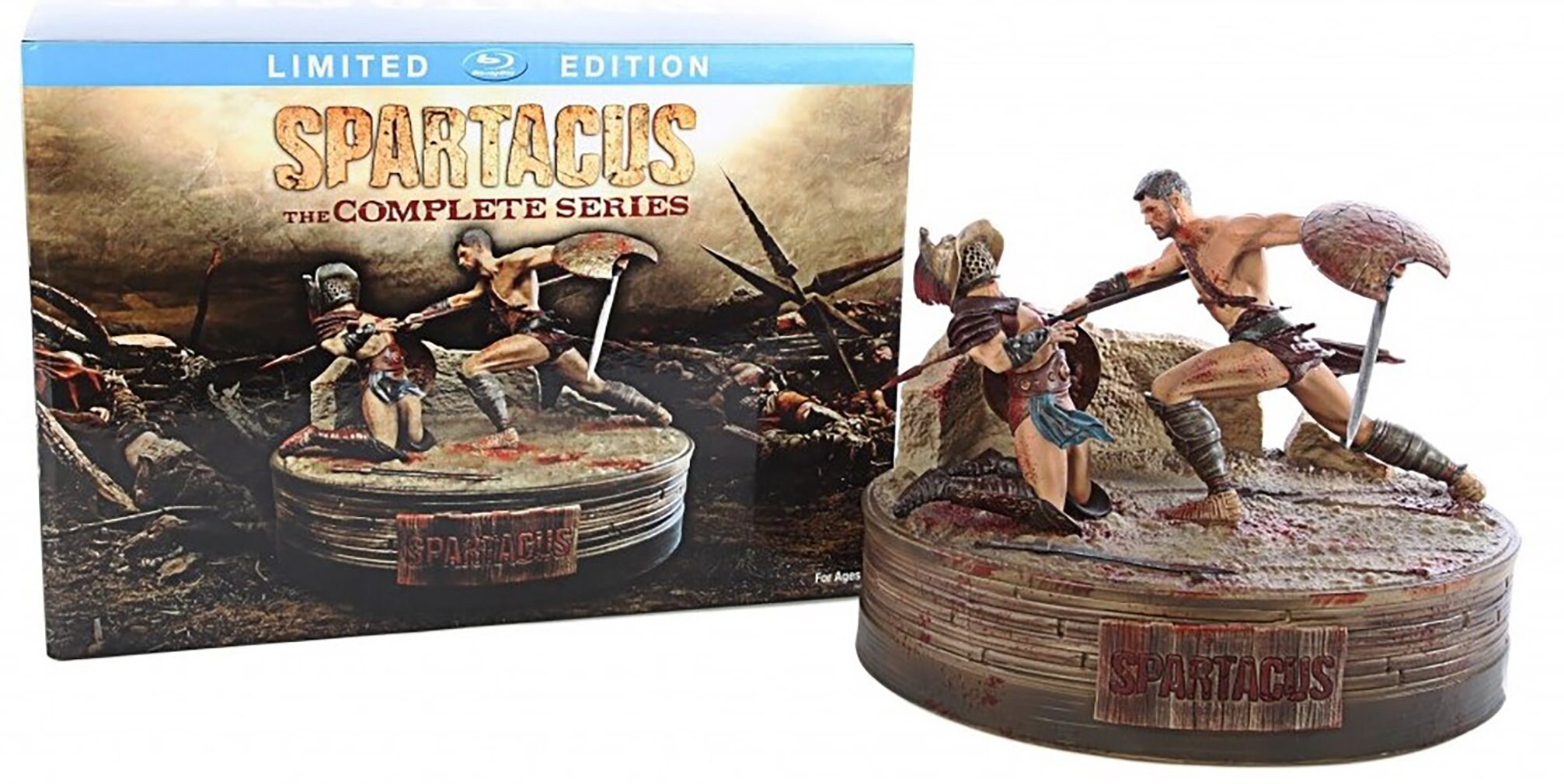 SPARTACUS: the Complete Series - Blu-ray - Limited Edition Box Set  