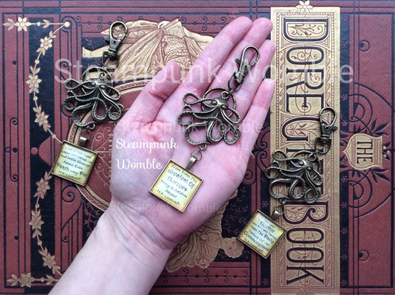 Porte-clés Cthulhu Necronomicon - Sceau Du Mythe De H.P. Lovecraft - Alliage Métal, Design Détaillé - Cadeau Horreur Cosmique