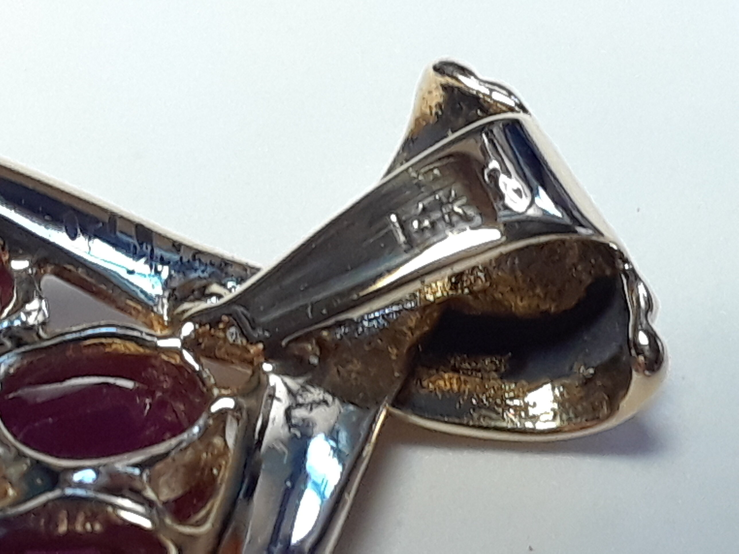 Estate 5.00cttw Natural Oval Ruby Large Cluster 