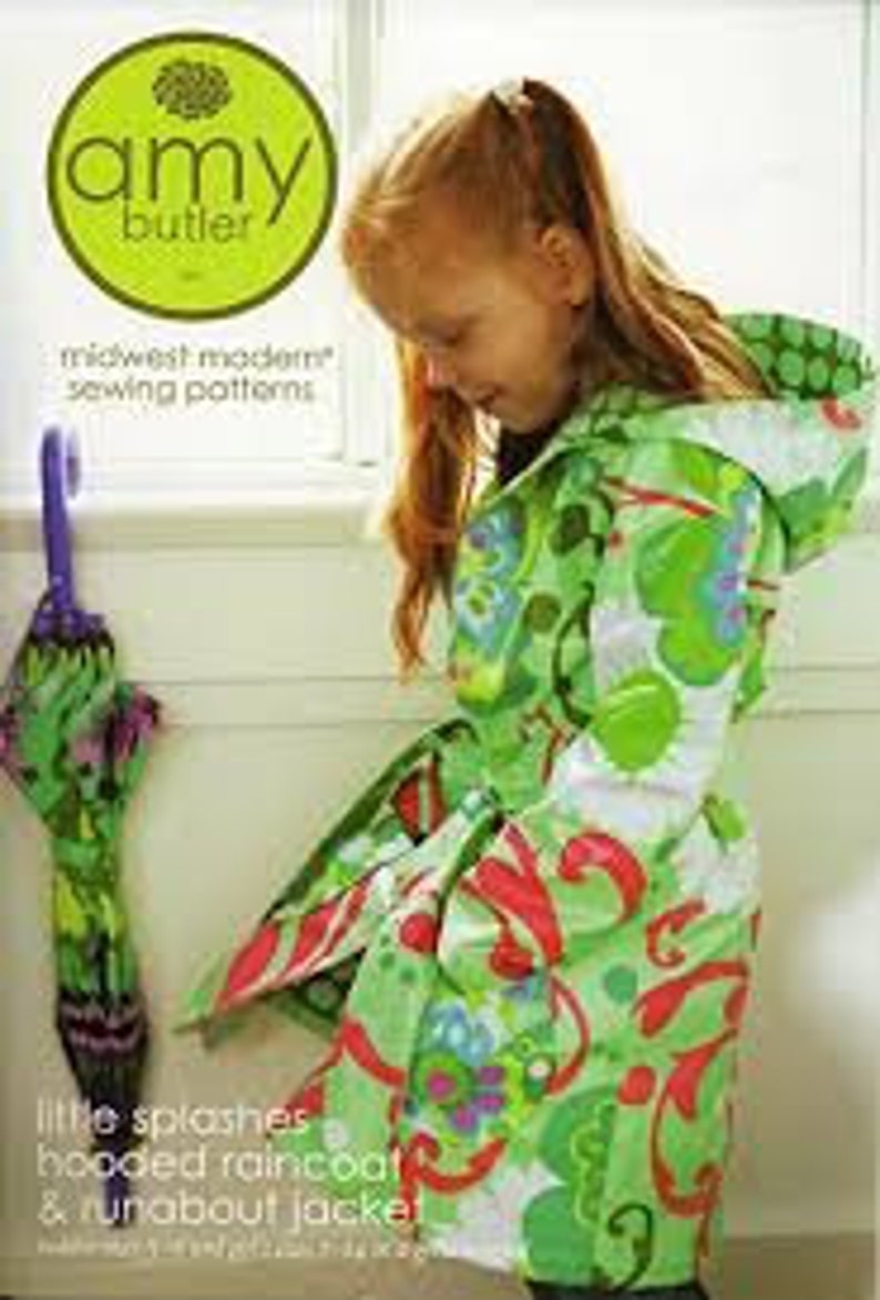 Amy Butler Hooded Raincoat Sewing pattern