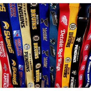 NHL Lanyard Breakaway Keychain Detachable Clip Licensed You Choose Your Team  - Do Have Most NHL Teams New