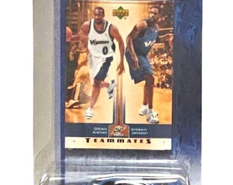 Washington Wizards Ballin' TeamMates Arenas/Jamison Card & Diecast Charger NBA