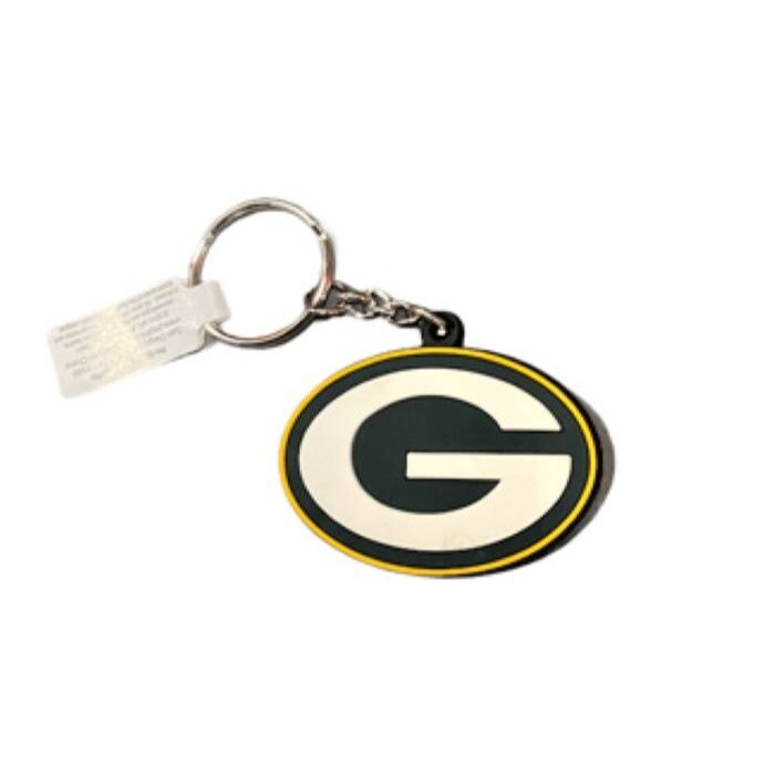 Green Bay Packers Flex Keychain NFL New in Team Colors with Etsy