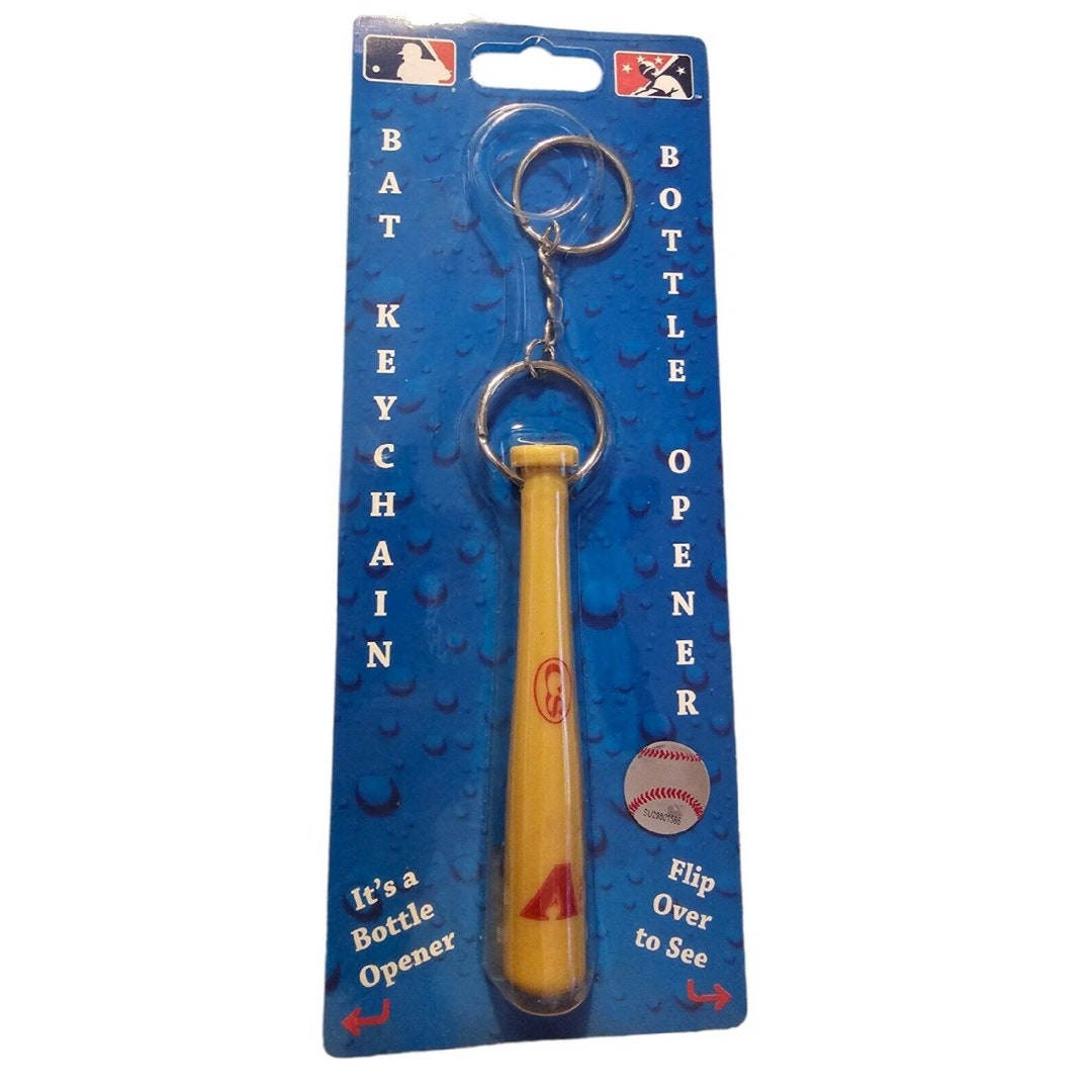 Arizona Diamondbacks Mini Baseball Bat Keychain With Bottle Opener on ...