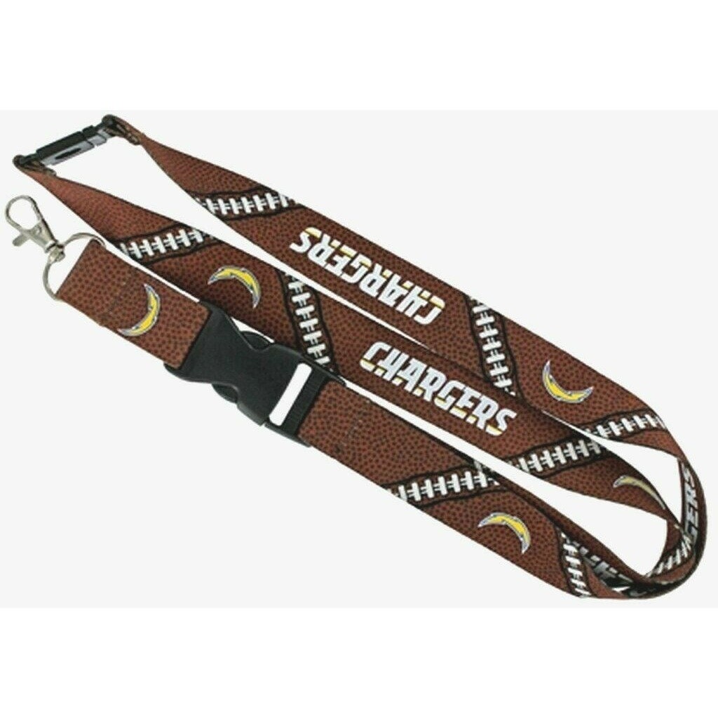 Los Angeles Chargers Football Laces Design Lanyard Brand New Etsy