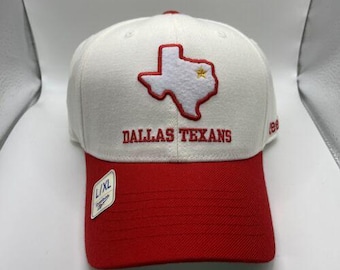 Dallas Texans Reebok NFL Vintage Collection Fitted Cap Hat - Size: L/XL New 1952 Baseball Hat