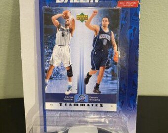 Utah Jazz Ballin' TeamMates Boozer/Williams Card & Diecast Charger NBA Licensed