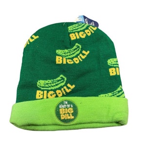 Name: I am Kind of a Big Dill Cuffed Knit Beanie Hat Ski Cap Toque Unique Beanie NEW