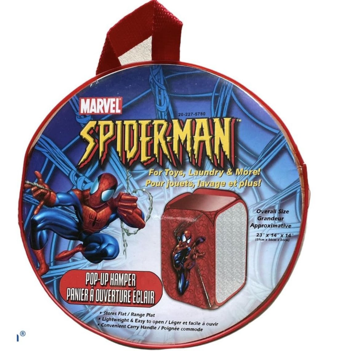 Marvel Spiderman Popup Hamper Laundry Basket Etsy