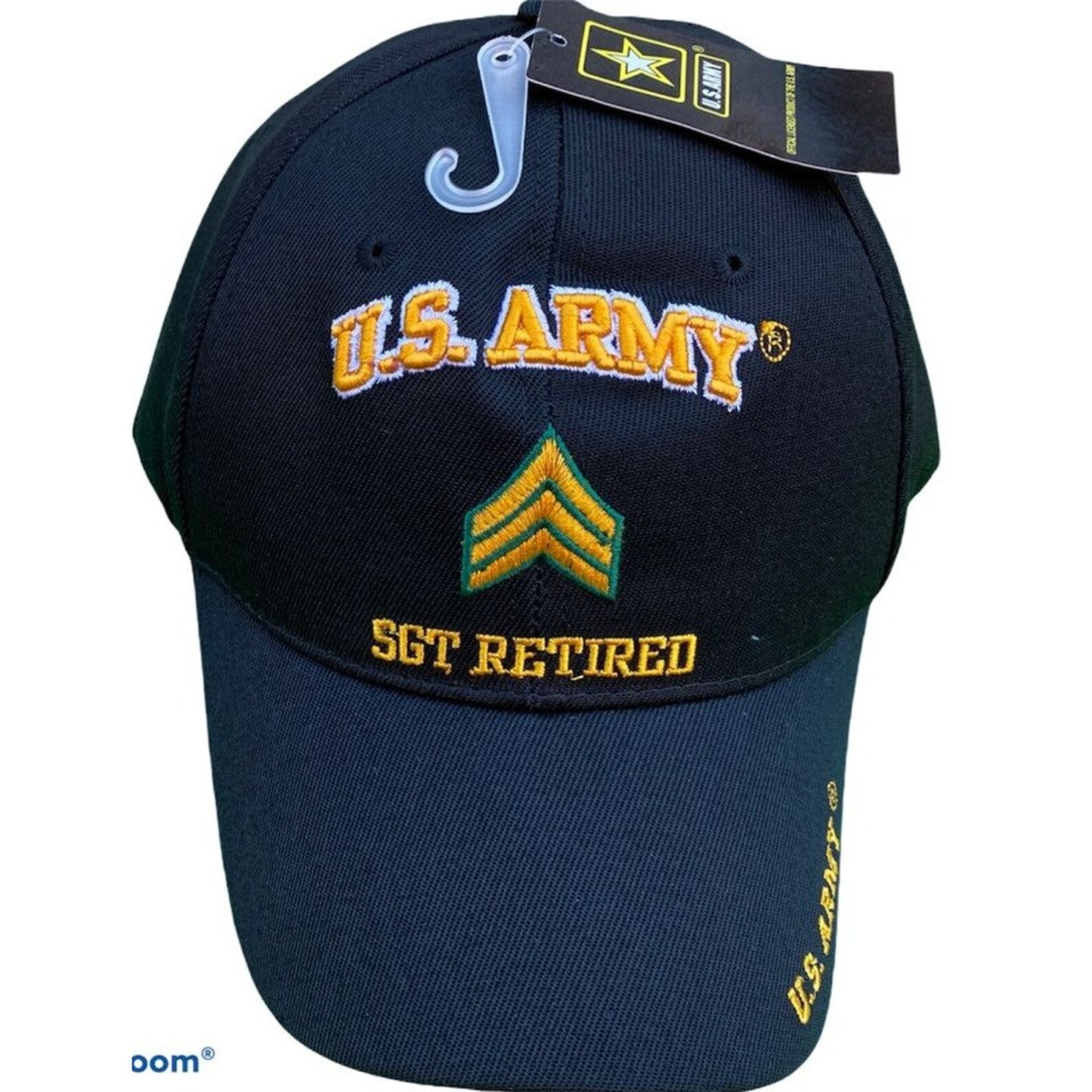 U.S. Army Retired SGT Baseball Hat Cap New With Adjustable Etsy
