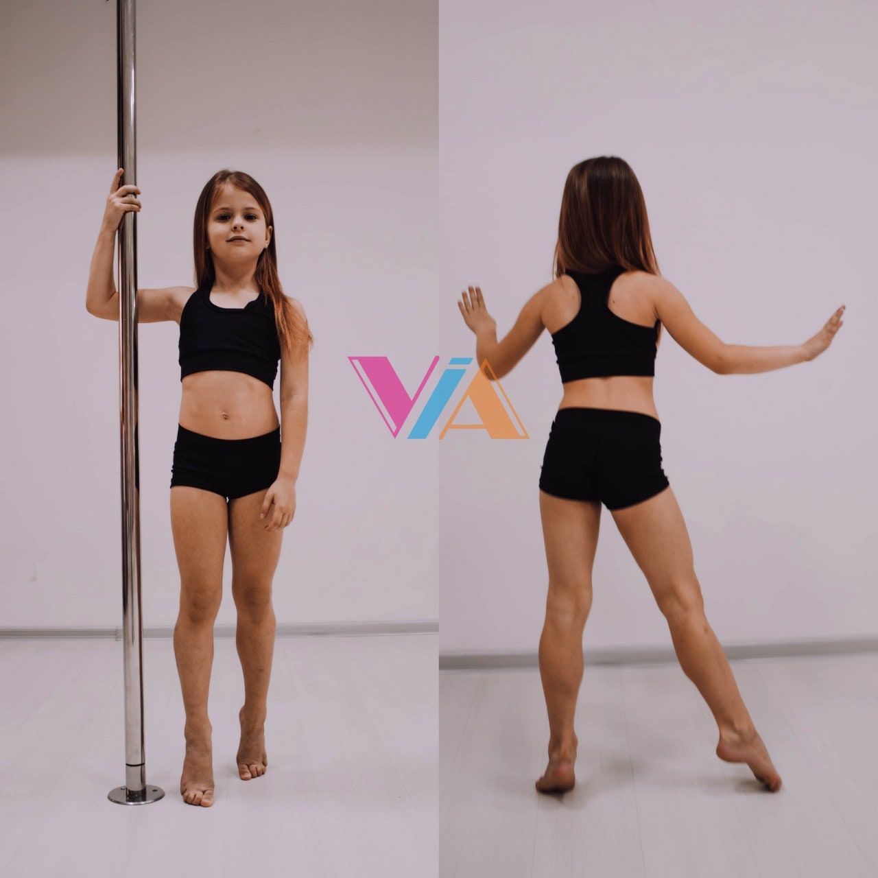 Girls Gymnastic Dance Shorts Booty Dancewear for Sports Workout