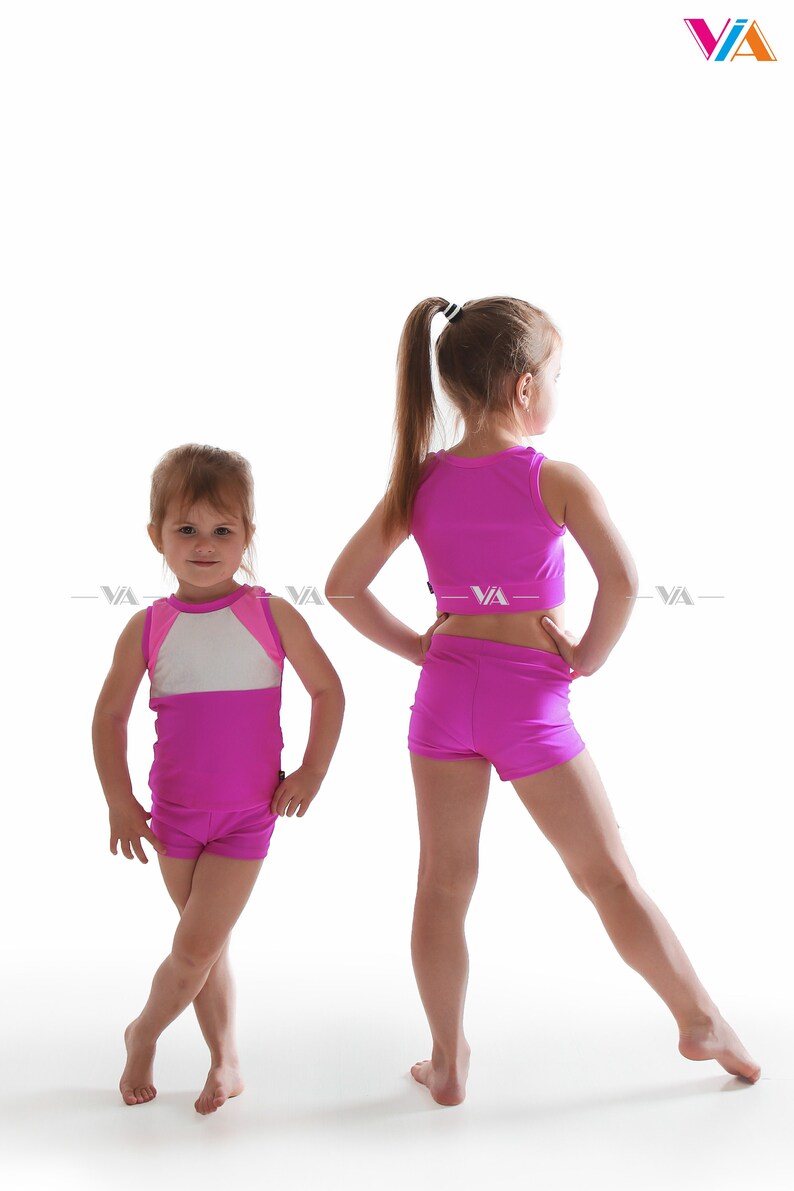 Dance kids wear Dancewear Activewear Girls dancewear Pole Etsy
