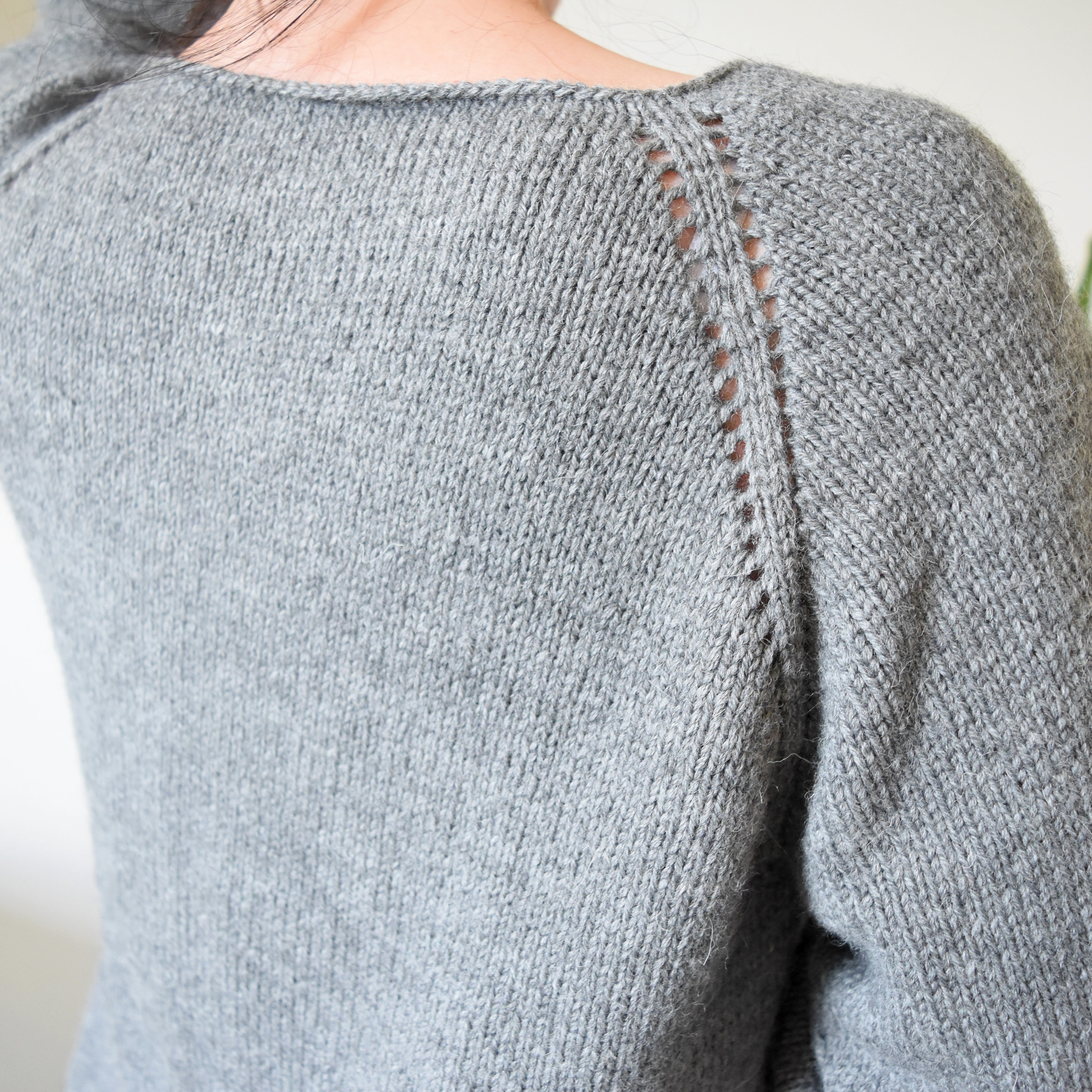 Beginner Raglan Sweater Knitting Pattern - Top-down Seamless Pullover ...