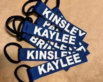 Pom Pom name tag