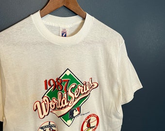Toppa Ricamata World Series 1987 - St. Louis Cardinals Vs Minnesota Twins - 4x3 Pollici - Foto 3