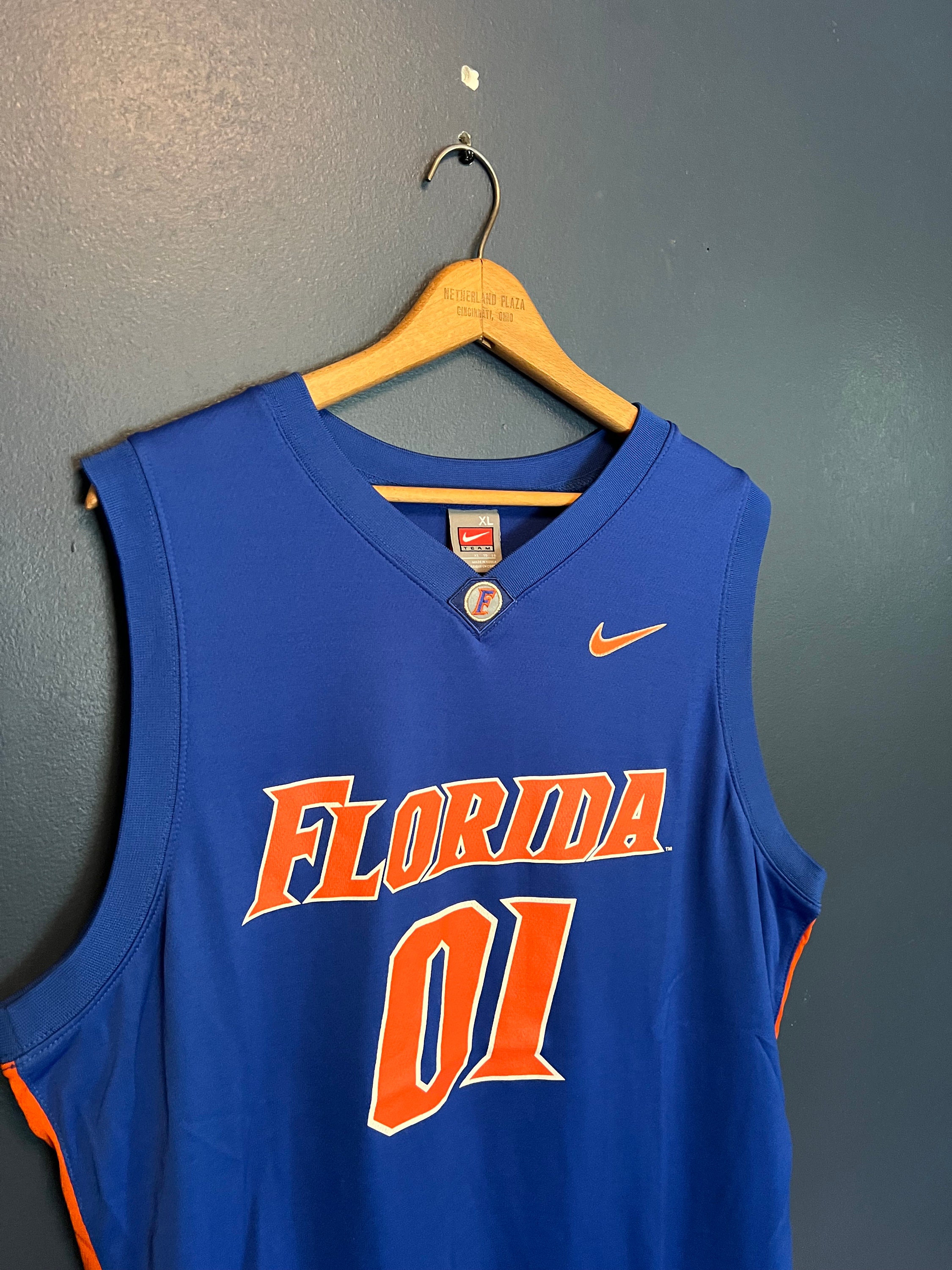 Vintage Y2K Nike Elite University of Florida Gators Basketball