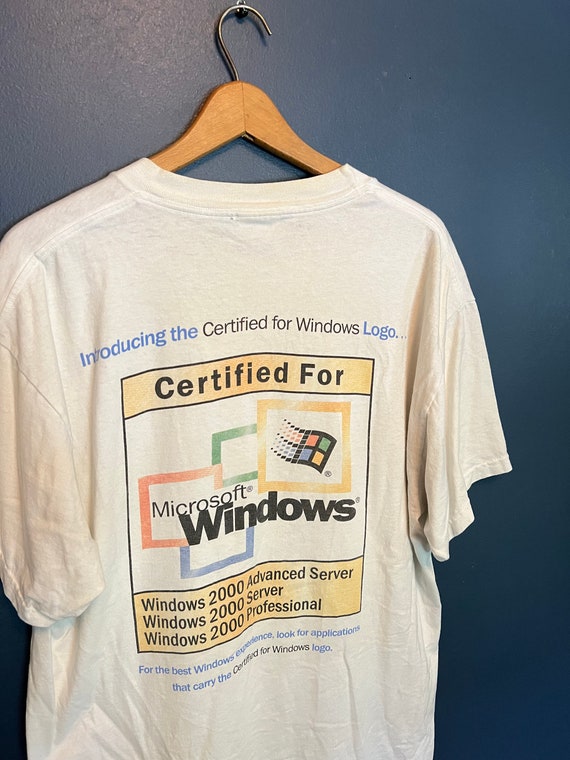 Vintage microsoft windows shirt - Gem