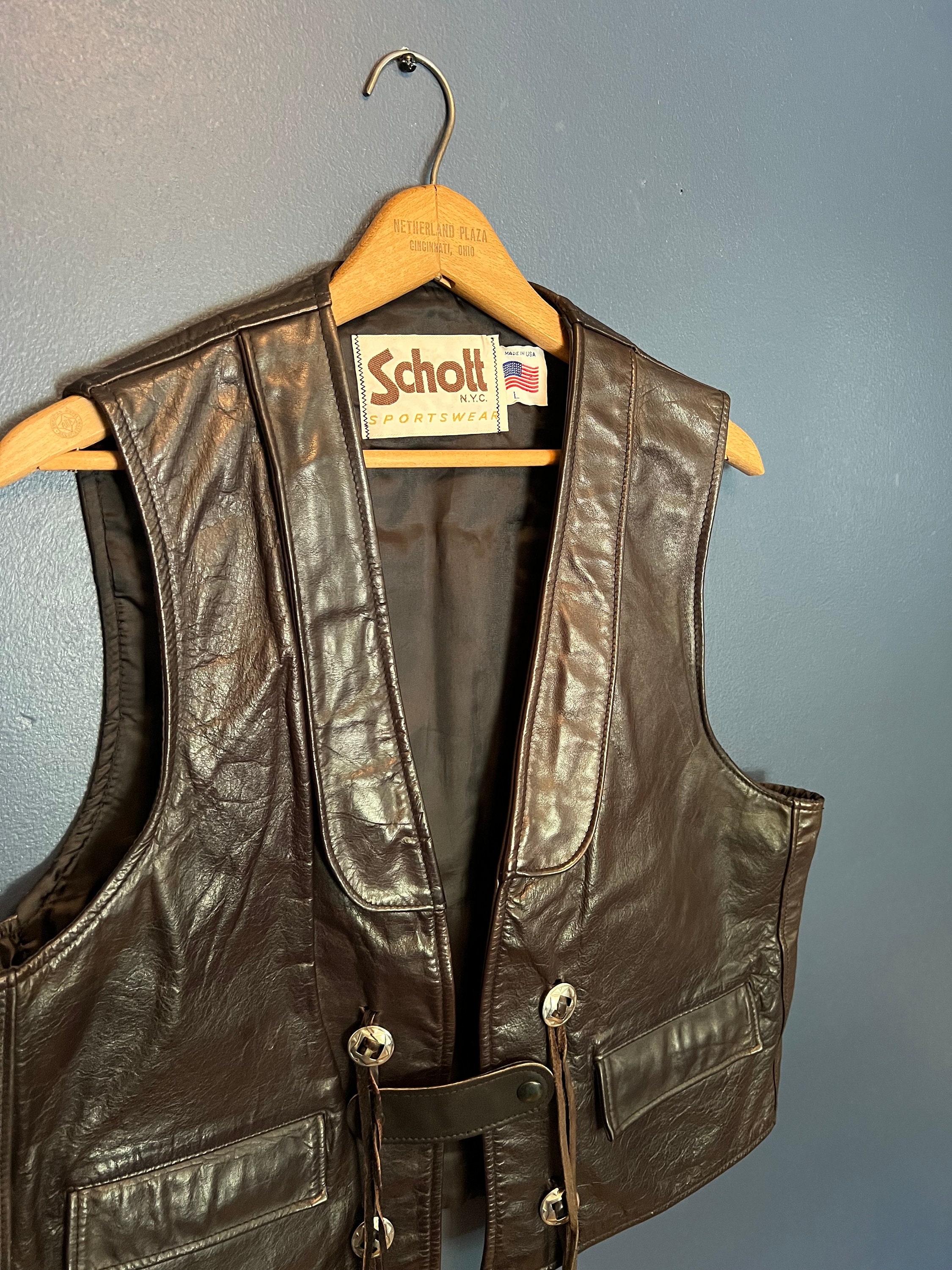 Las mejores ofertas en Schott NYC abrigos, chaquetas y chalecos para hombres