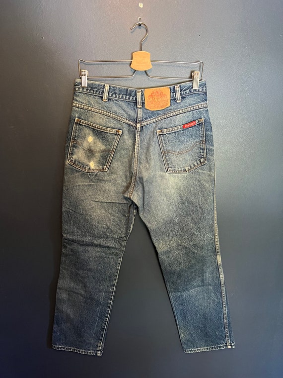 Vintage 90’s Dickies Branders Denim Blue Jeans Si… - image 4