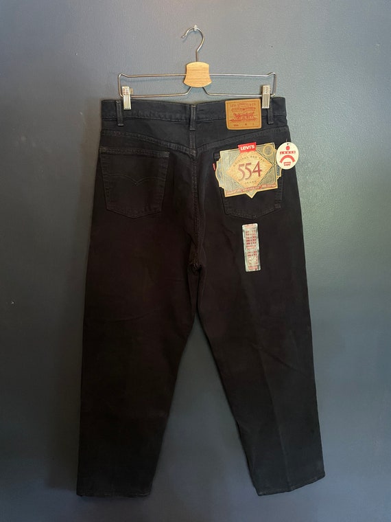 Brand New With Tags Vintage 1993 Levi’s 554 Navy … - image 3