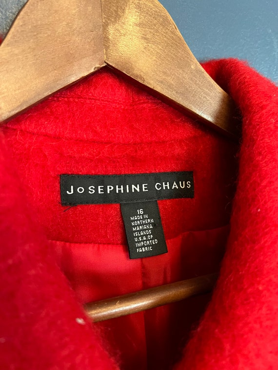 Vintage Y2K Josephine Chaus Mohair Blazer Button … - image 3