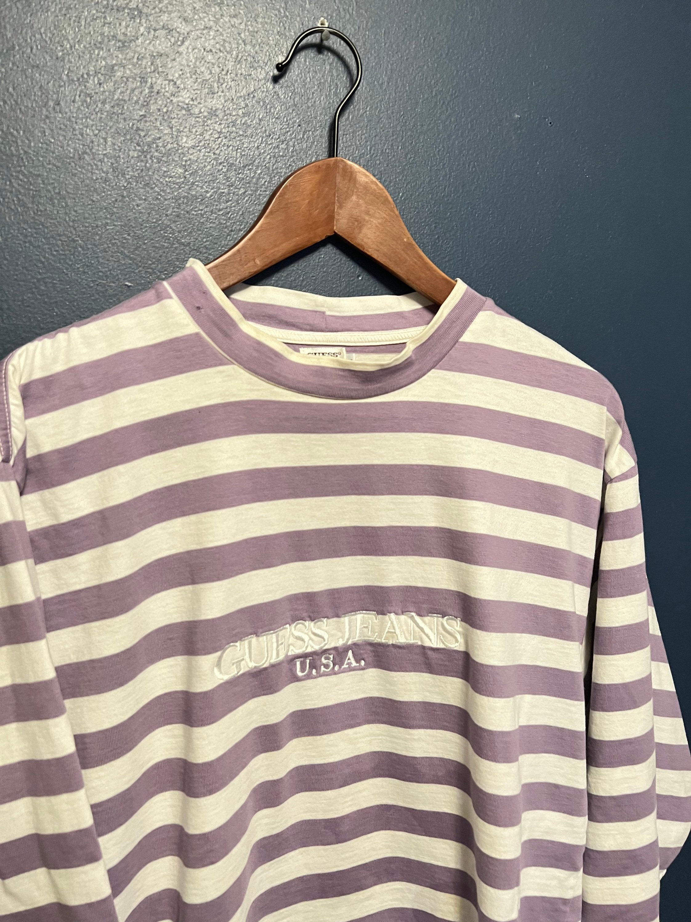 Guess Stripes Shirts - Etsy