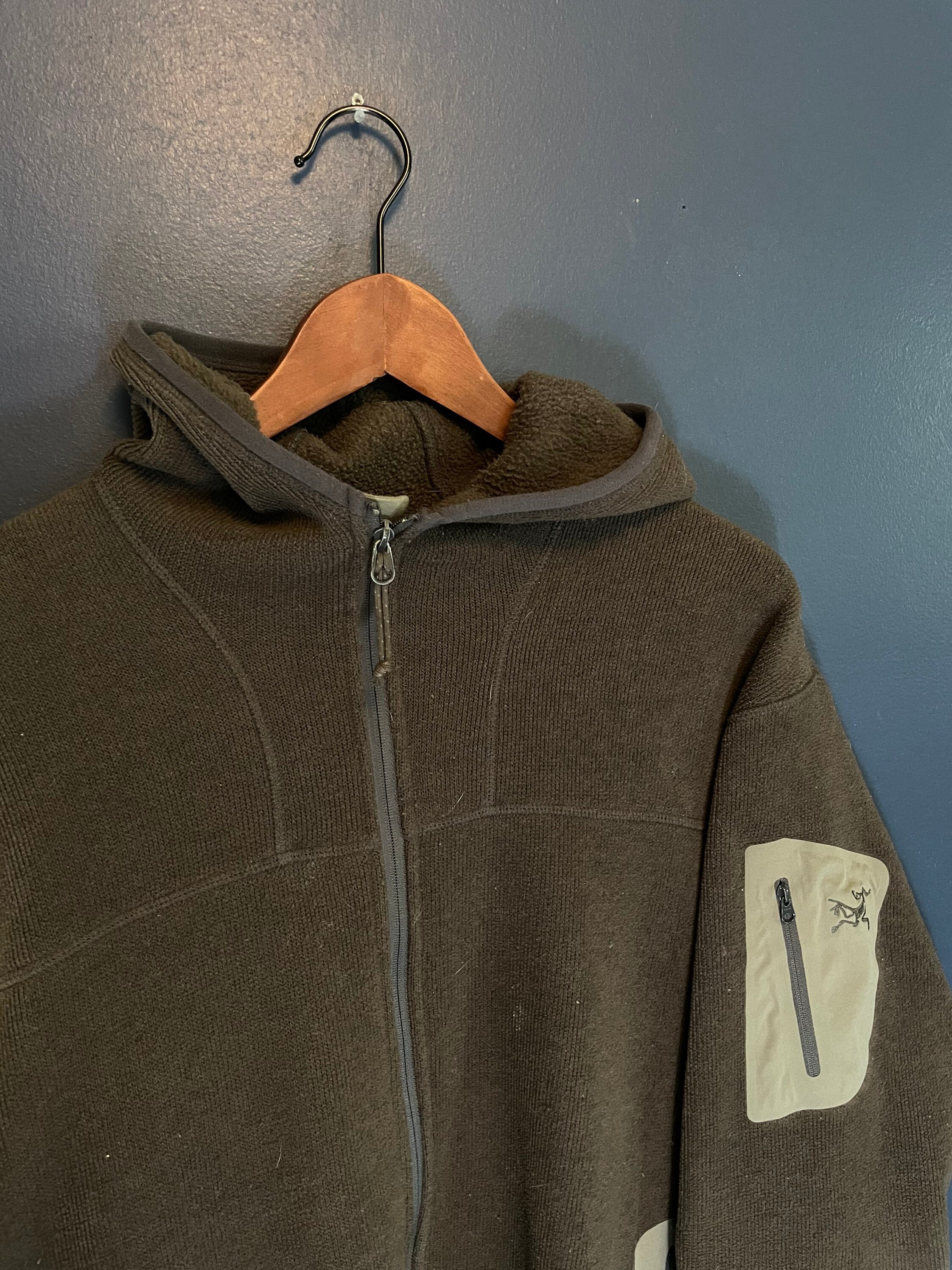 Vintage Y2K Arcteryx Green Zip Fleece Hoodie Jacket Size X - Etsy