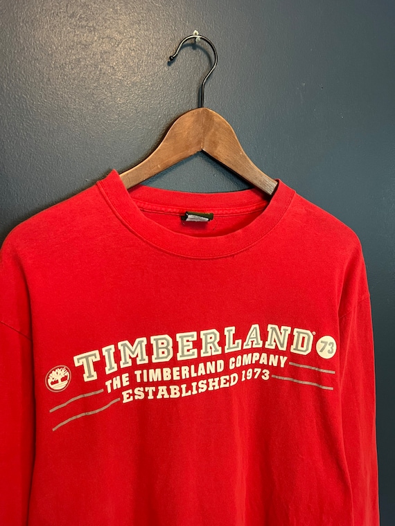 Vintage Y2K Timberland Longsleeve Shirt Size Mediu