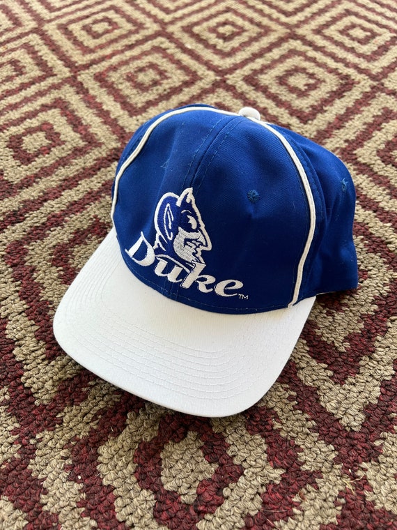  NCAA Duke Blue Devils 5950 Black And White, Black and White, 6  7/8 : Sports Fan Baseball Caps : Sports & Outdoors