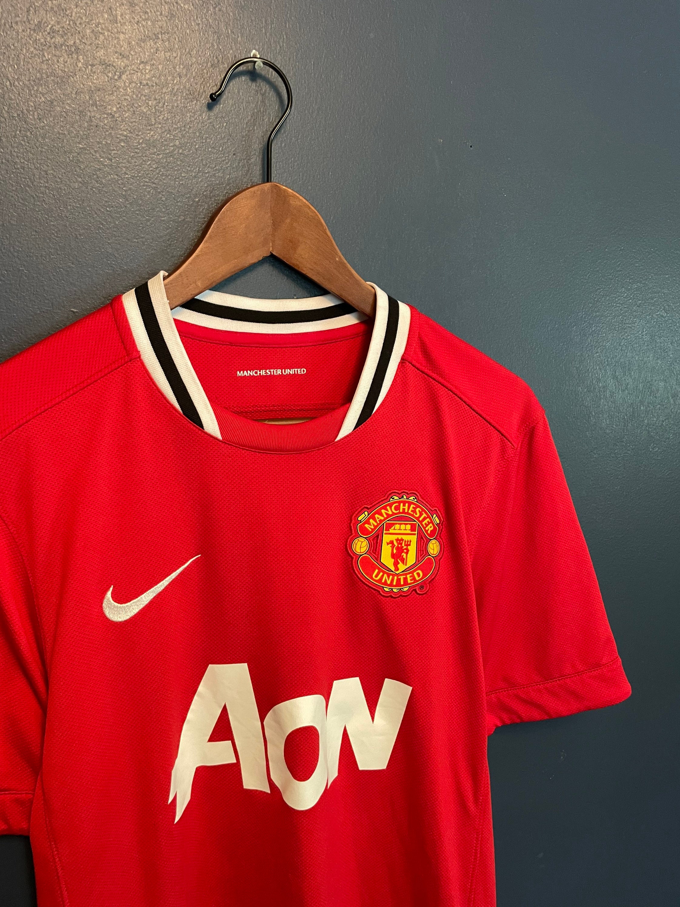 Y2K Nike Manchester United Soccer Jersey Medium -