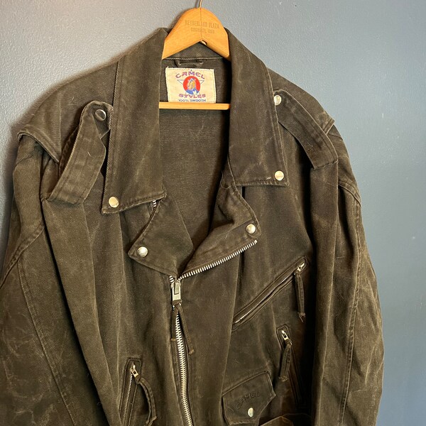 Camel Cigarette Jacket Etsy