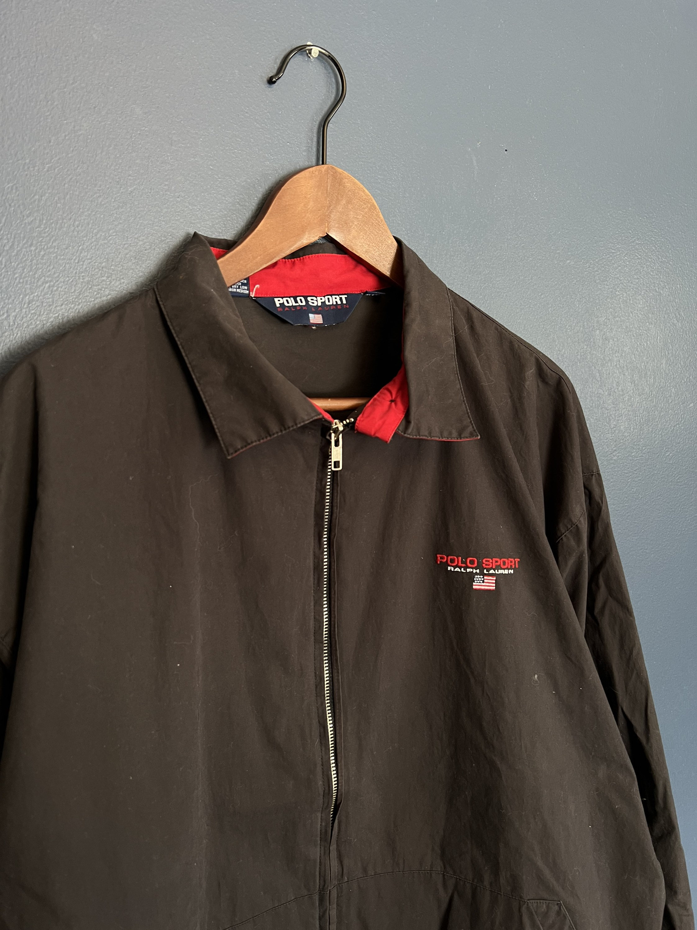 Old school shop polo jackets