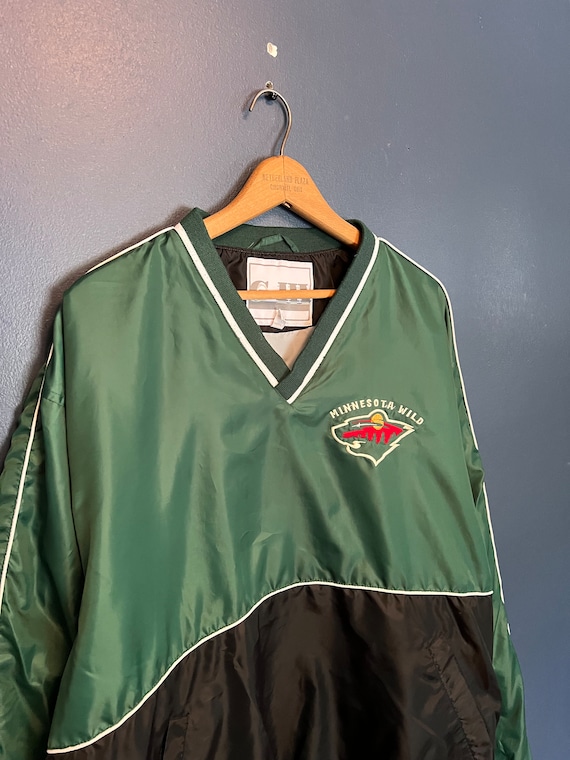 Retro Old Time Hockey Minnesota Wild full zip jacket sweatshirt