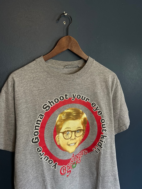 Vintage Y2K A Christmas Story T Shirt Tee Size Me… - image 1