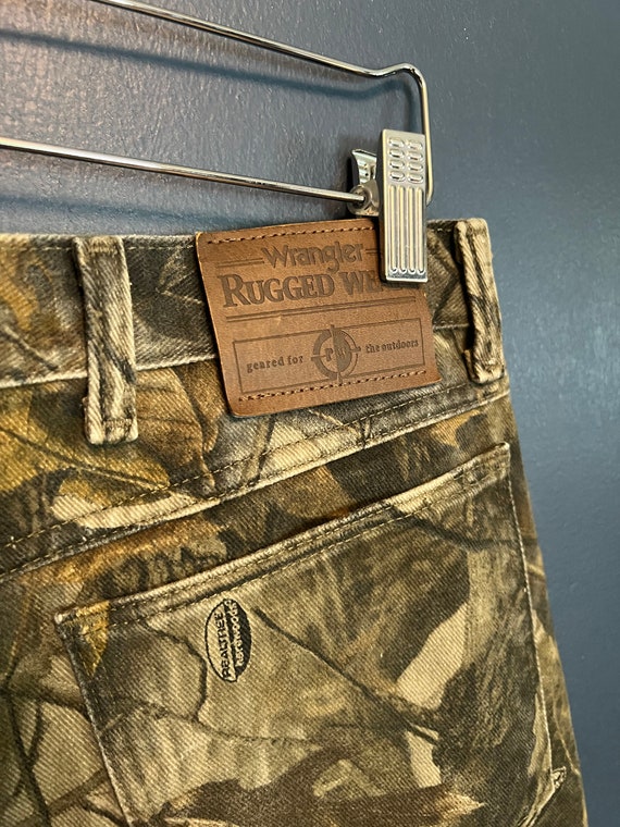 Vintage Y2K Real Tree Camo Print Denim Jeans Size 38 34 Etsy Canada
