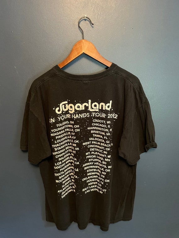 Y2K Sugarland Country Music Tour Band T Shirt Tee Siz… Gem