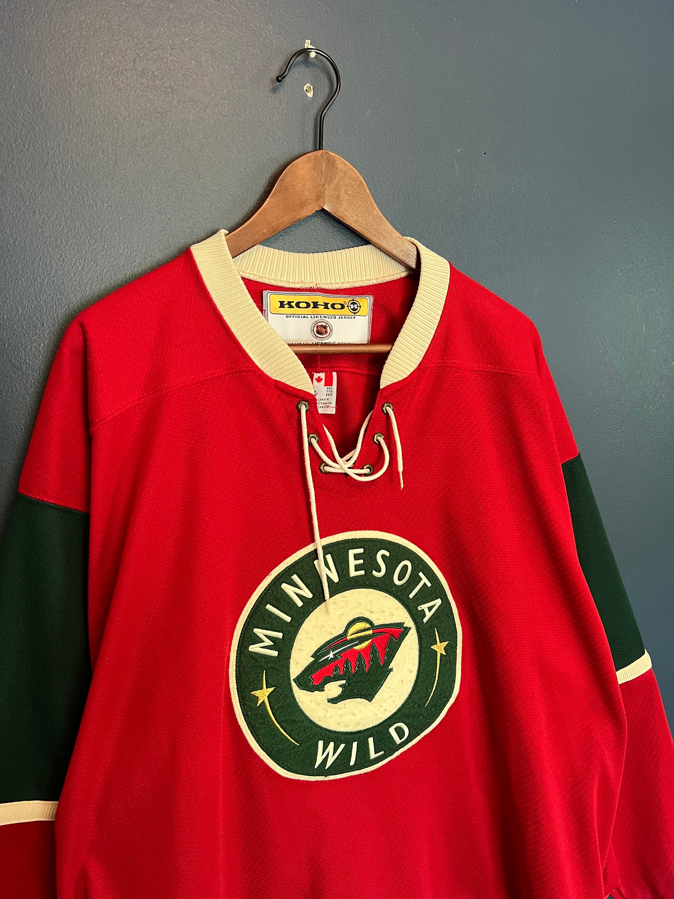 Reebok, Shirts, Minnesota Wild Jersey