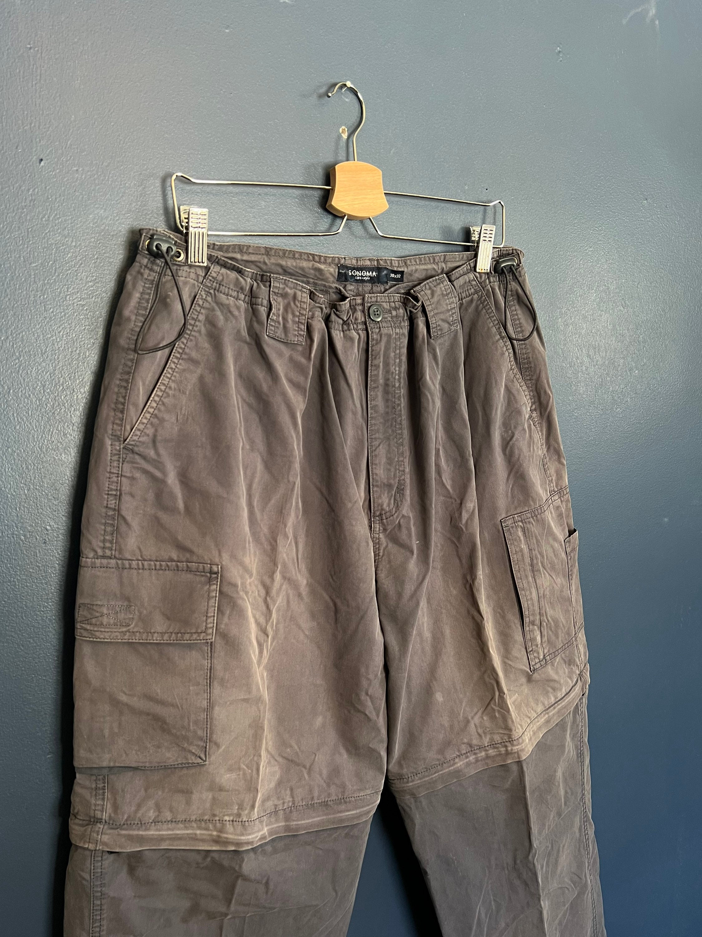 Petite Sonoma Goods For Life® Tie Hem Cargo Capri Pants