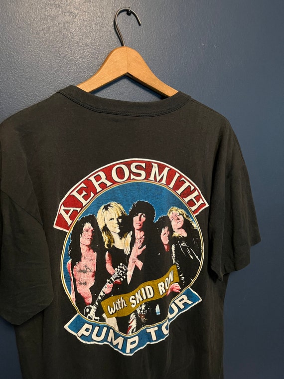 Vintage 80s Aerosmith Pump Tour Band T Shirt Tee Size XL - Etsy