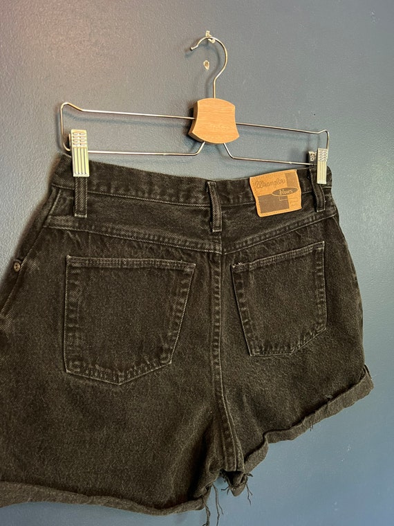 Vintage 90’s Wrangler Blues Black Denim Jean Short