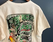 Y2K John Force Funny Car Racing T Shirt Size Large