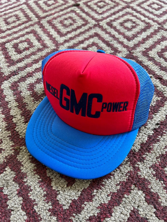Vintage 80’s GMC Diesel Power Trucker Snapback Hat