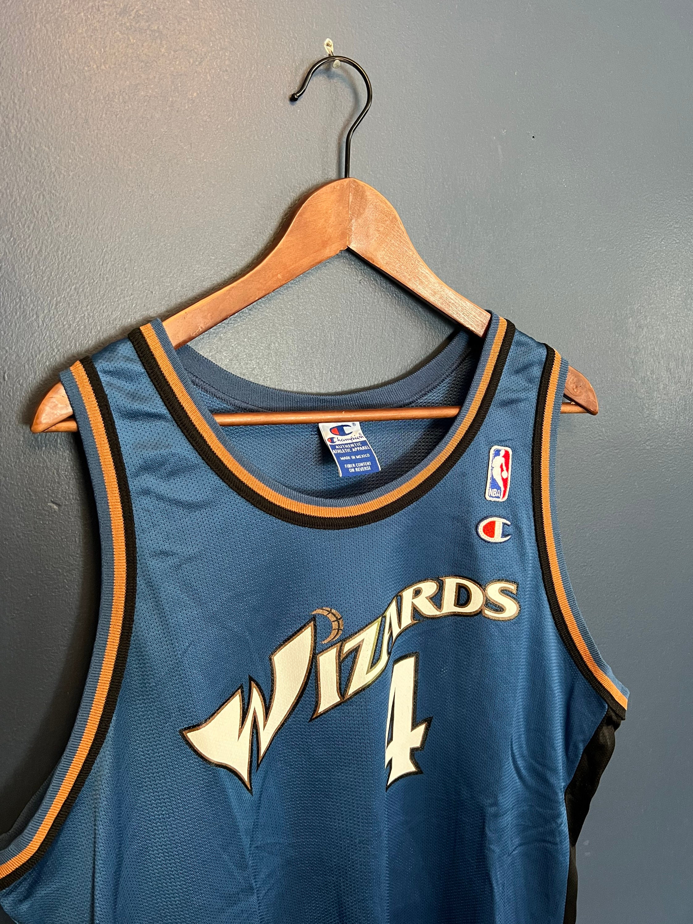 Nwt GILBERT ARENAS Washington Wizards Authentic NBA Jersey Adidas XXL Signed