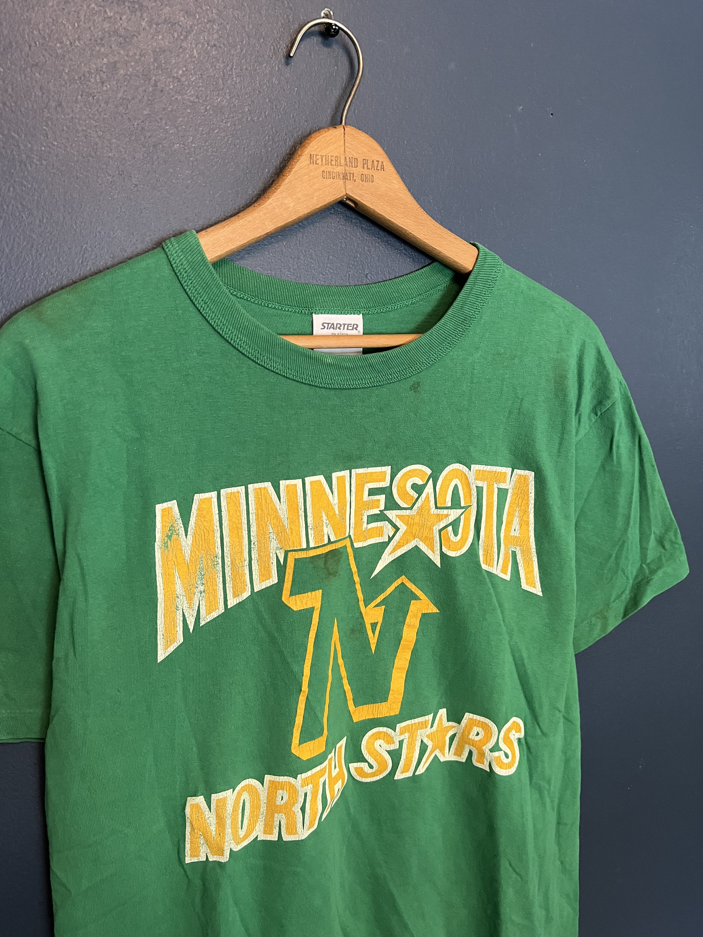 Vintage NHL (Bike) - Minnesota North Stars Single Stitch T-Shirt 1991  X-Large – Vintage Club Clothing