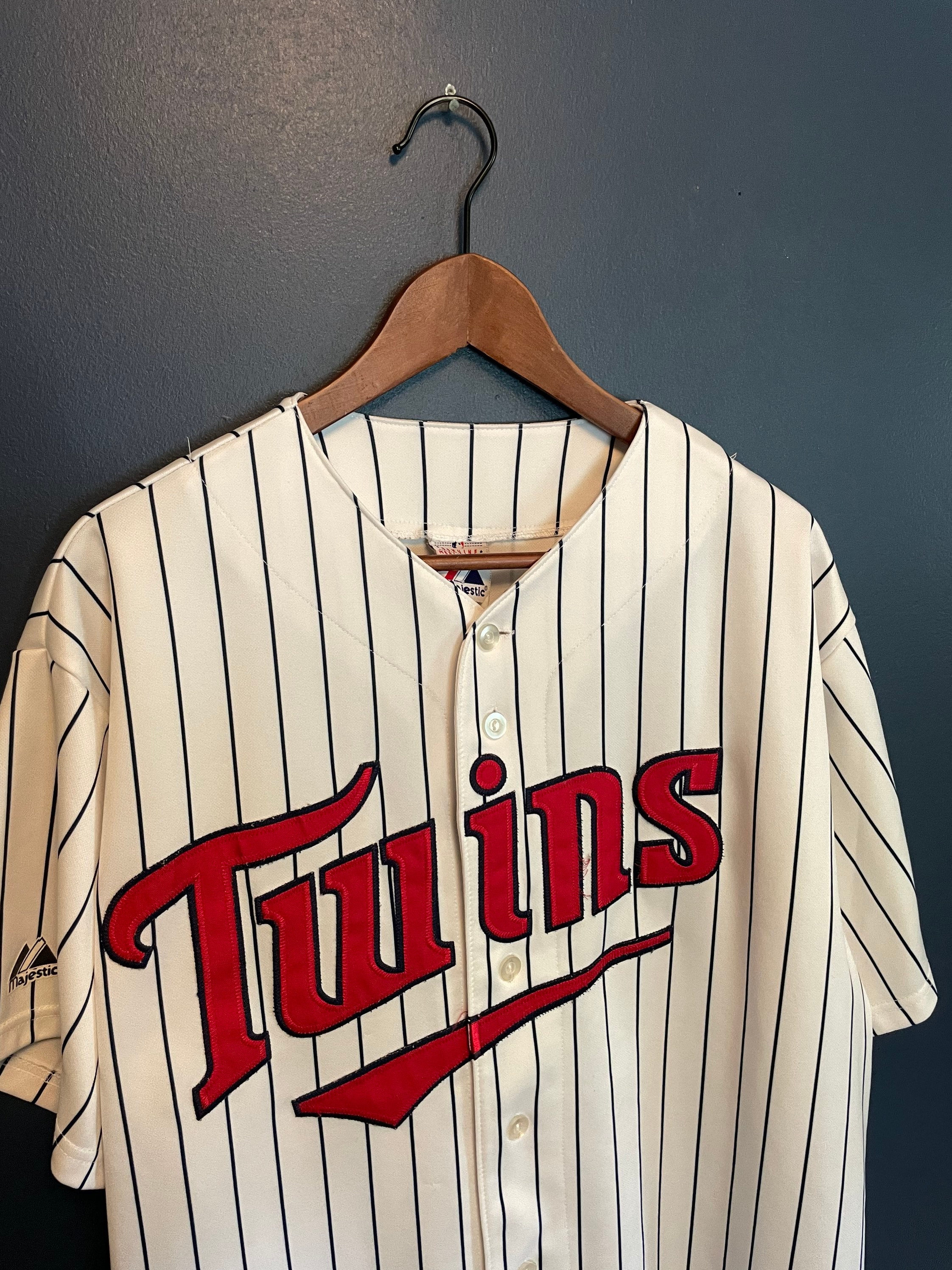 Minnesota Twins 80s Cooperstown Throwback ROAD Jersey by Majestic