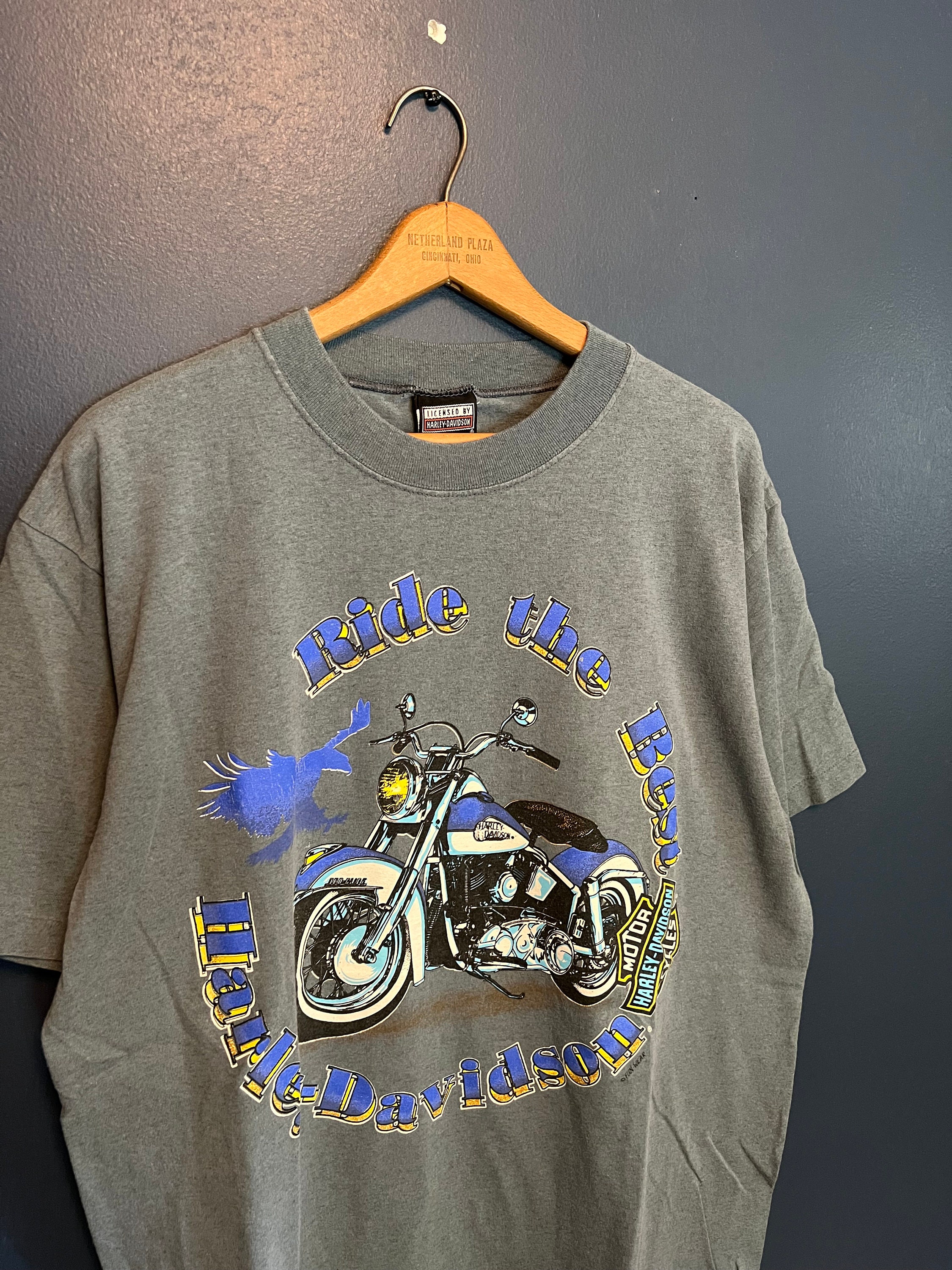 ▷ Vintage Harley Davidson T-Shirt 1990s