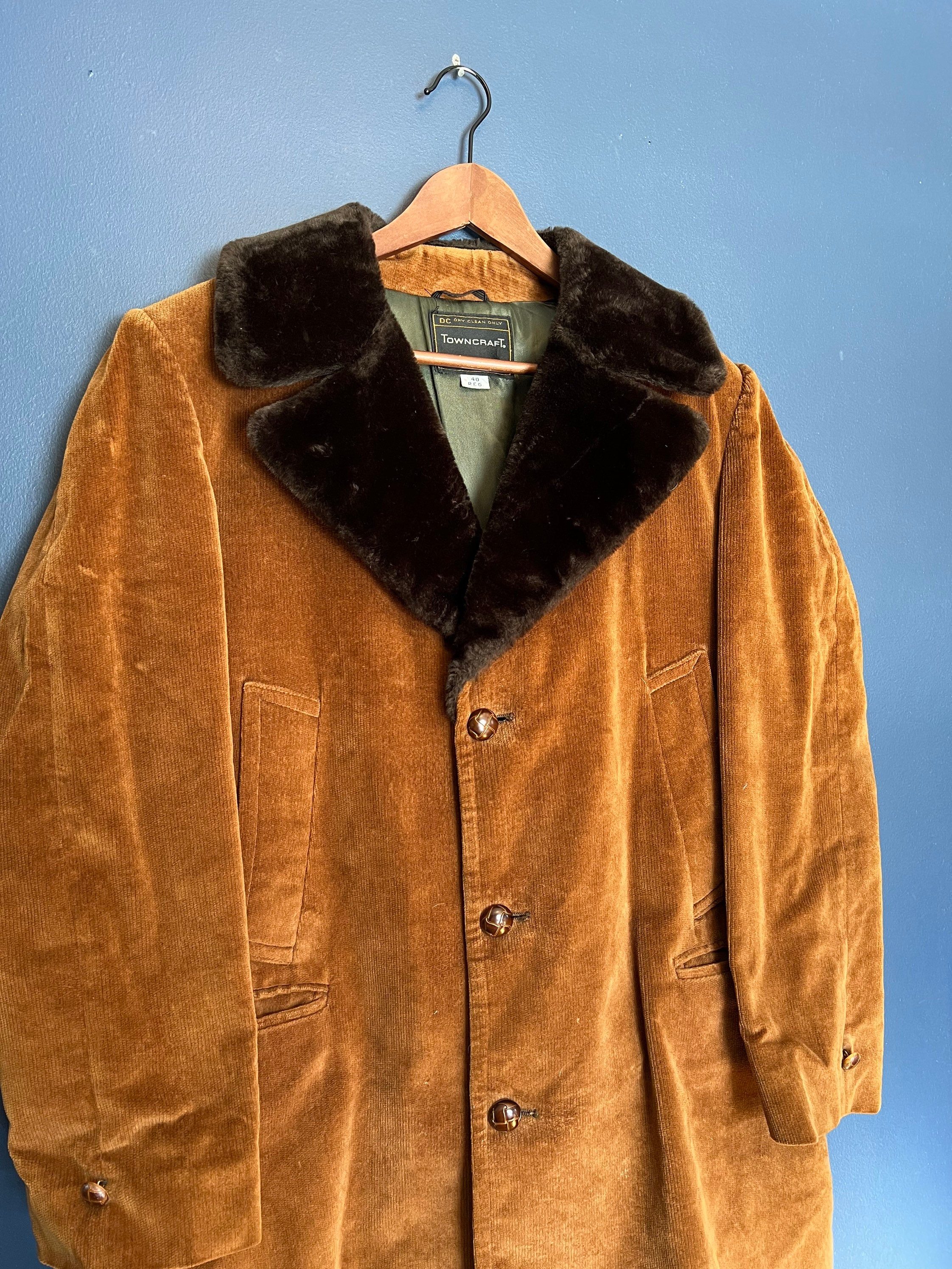 Corduroy shop fluffy jacket