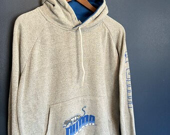 Vintage 80’s Puma Chrome Logo Hoodie Size Large