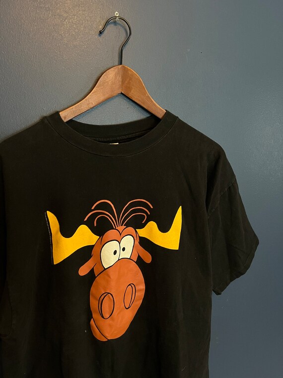 Vintage 90s Rocky and Bullwinkle Taco Bell greetings Taco - Etsy